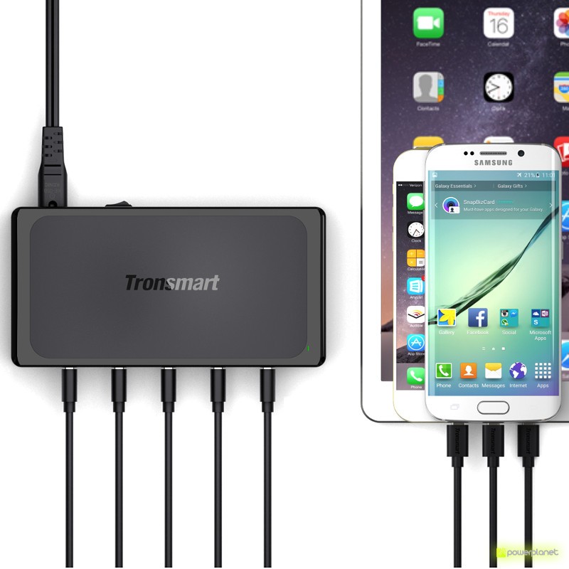 Tronsmart UC5F USB Quick Charge y VoltIQ 2.0 de 5 Puertos - Ítem3