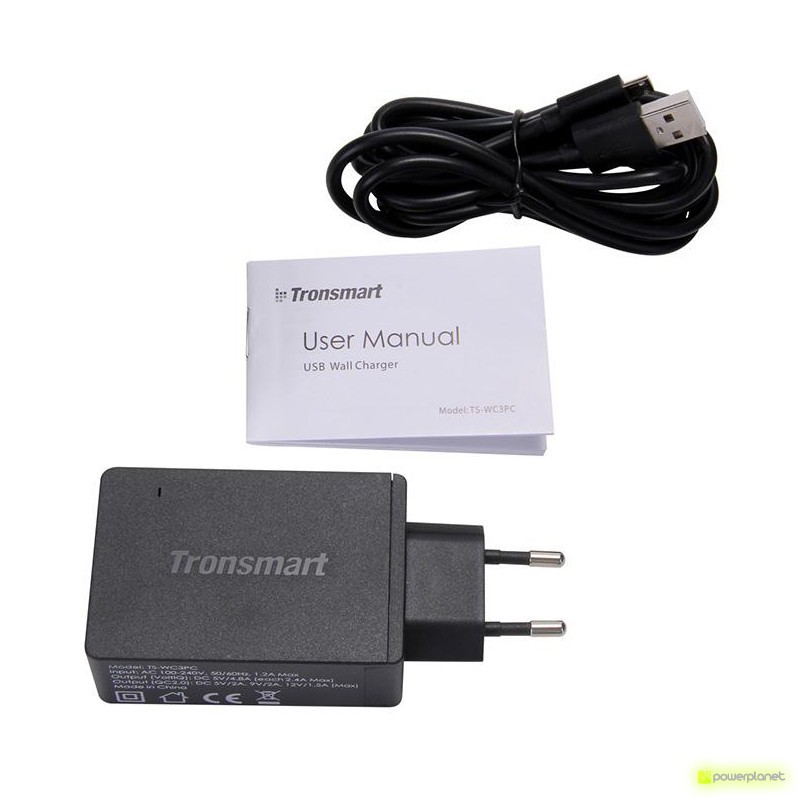 Tronsmart WC3PC USB Quick Charge 2.0 de 3 Puertos - Ítem1