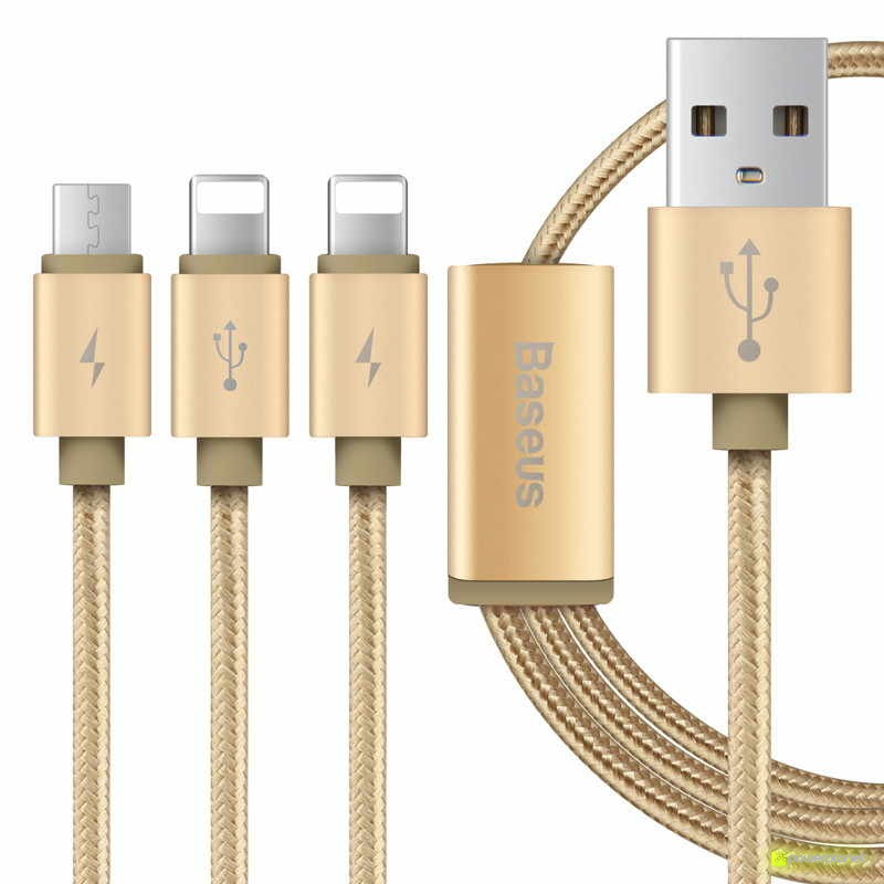 Cable USB Tipo C+Micro+Ligthtning - Ítem1