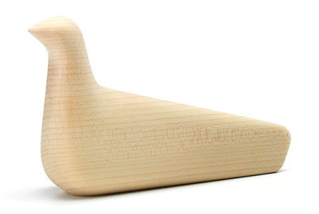 pajaro de madera L'oiseau, diseño de Ronan & Erwan Bouroullec en 2011 para Vitra
