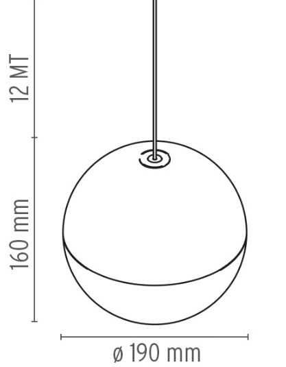 String Light Sphere Head