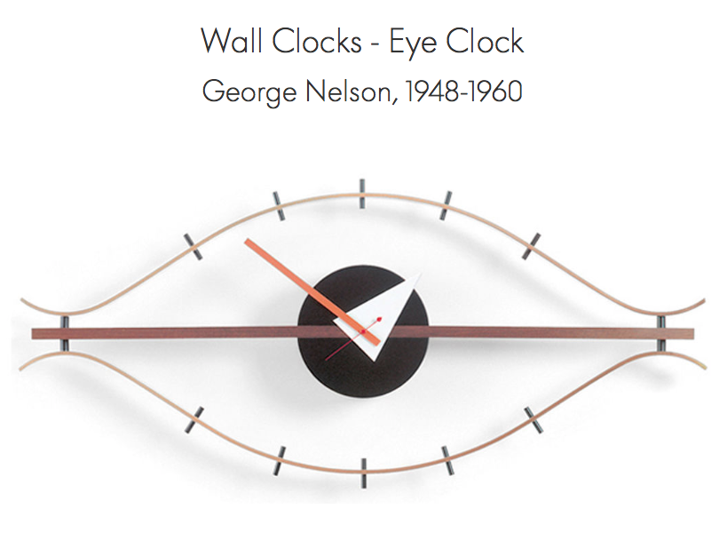 NEW - Eye Clock vitra