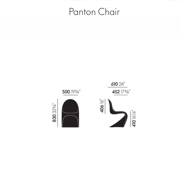 Panton Chair .