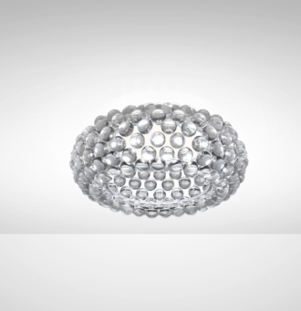 Lámpara bolitas cristal de plafon Caboche diseño de patricia urquiola Foscarini
