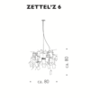 Lámpara Zettel Z6 y Z5