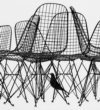 Silla Wire chair diseño de los Eames original en luze.es al mejor precio
