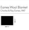 Manta Wool Blanket - Eames