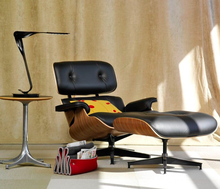 Eames lounge chair в интерьере