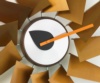 Reloj de pared Turbine Clock de vitra