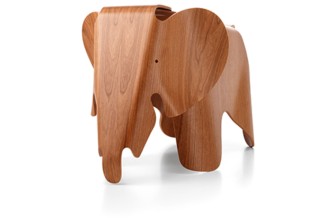 Eames elephant vitra madera de cerezo americano