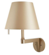 Mejor precio de la lampara de pared Aplique Melampo de artemide en color bronce