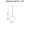 Dipping Light Suspensión