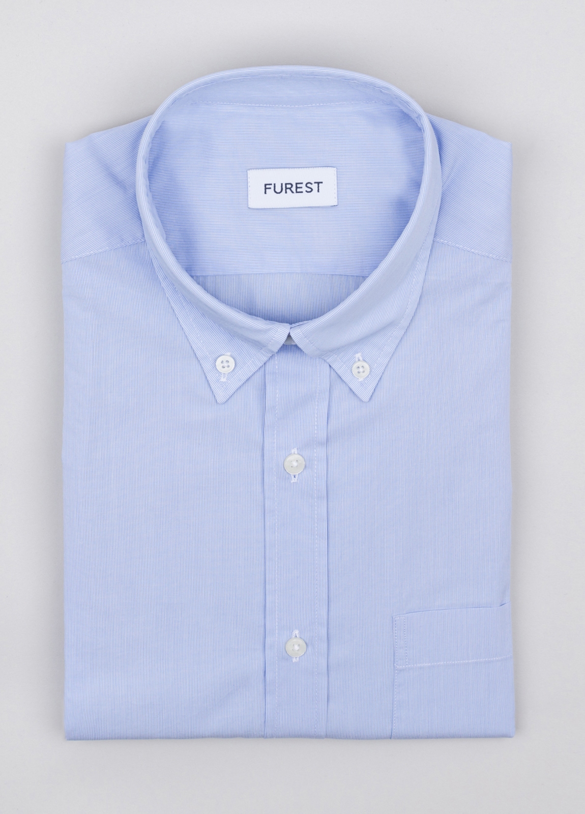 Camisa sport FUREST COLECCION micro rayas azul - Ítem1
