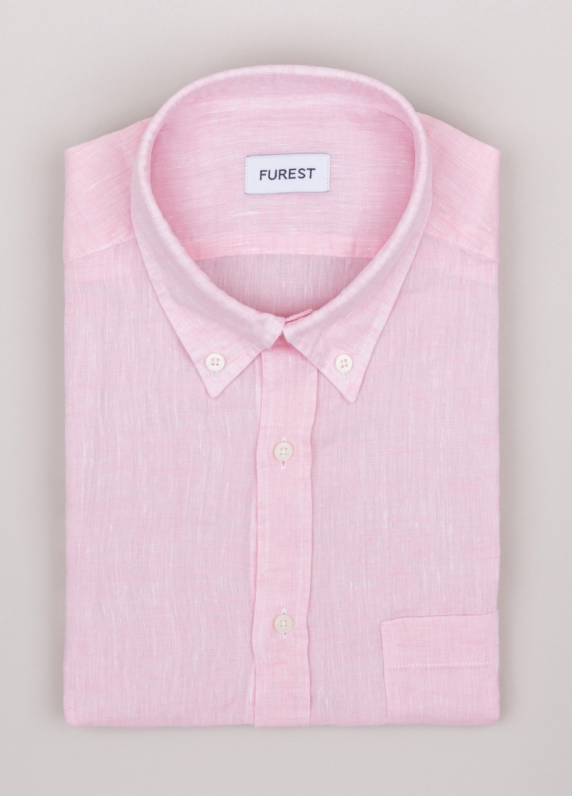 Camisa sport FUREST COLECCIÓN lino rosa - Ítem1