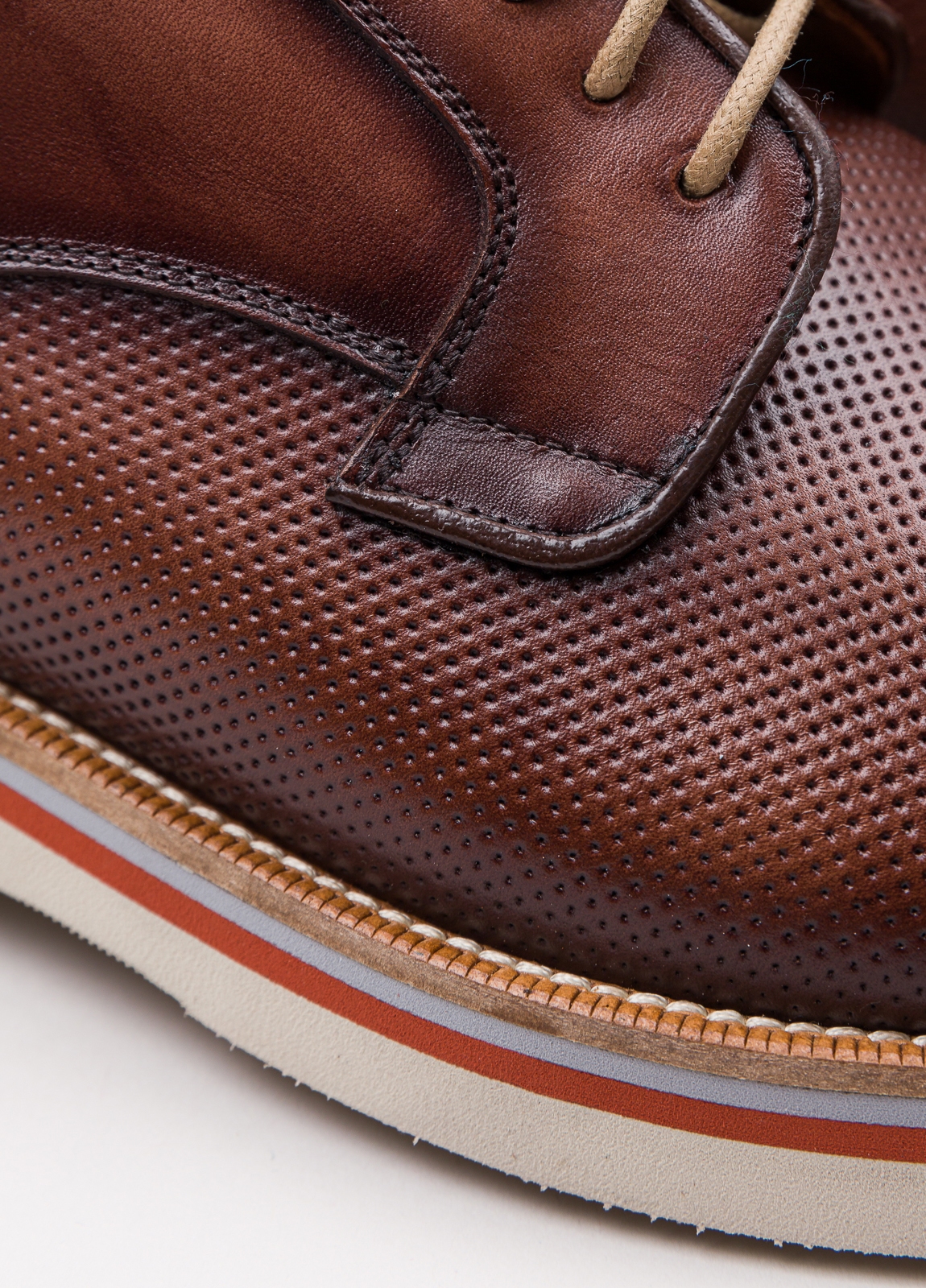 Zapato sport wear furest colección troquelado marrón - Ítem8