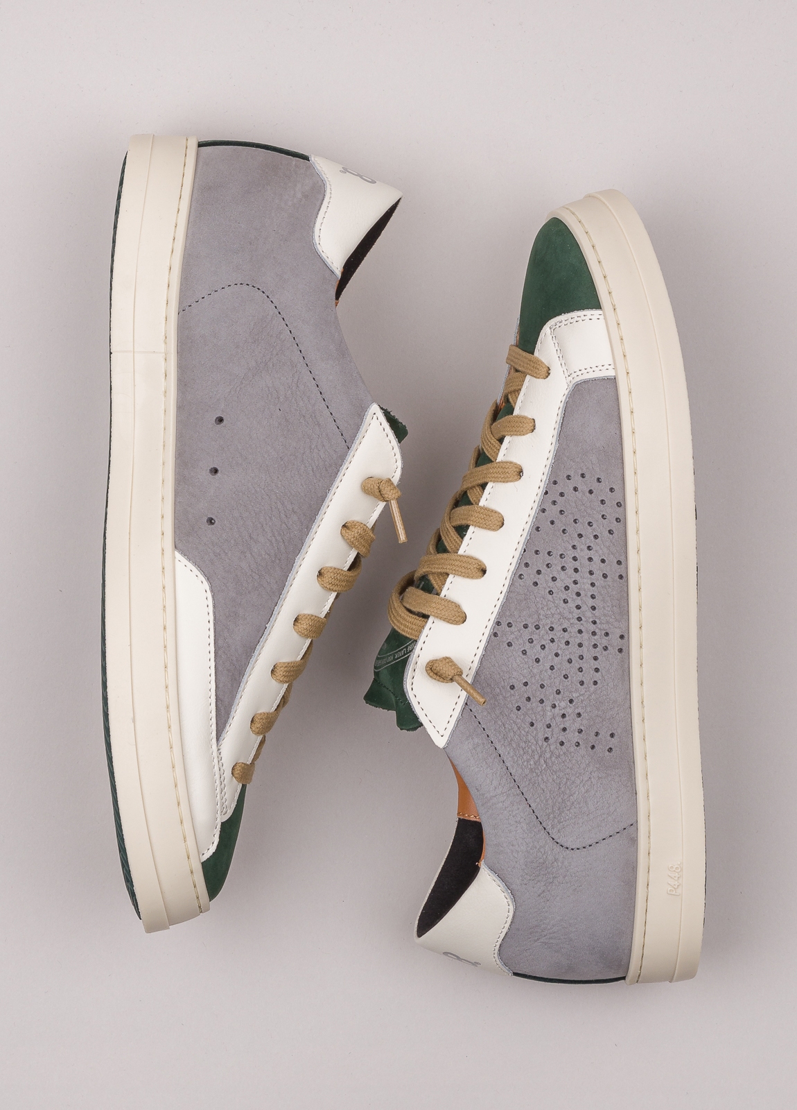 Sneaker P448 verde y gris - Ítem1