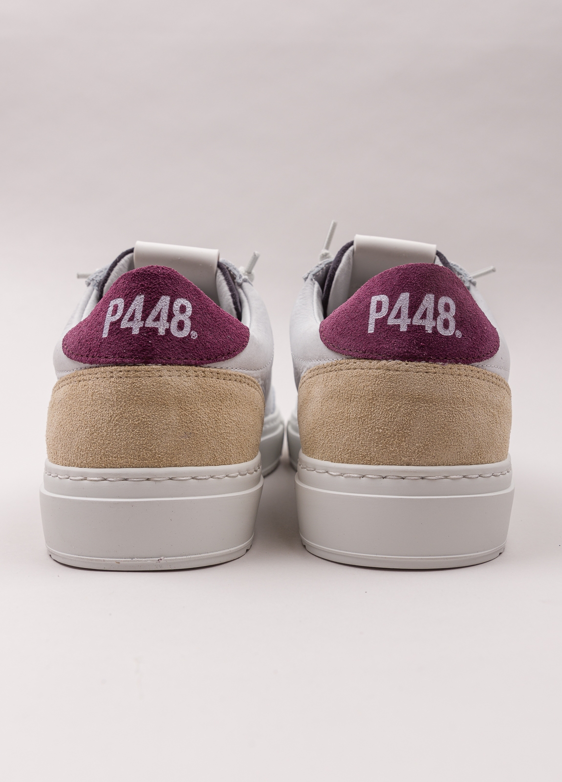 Sneaker P448 blanca y fuxia - Ítem1