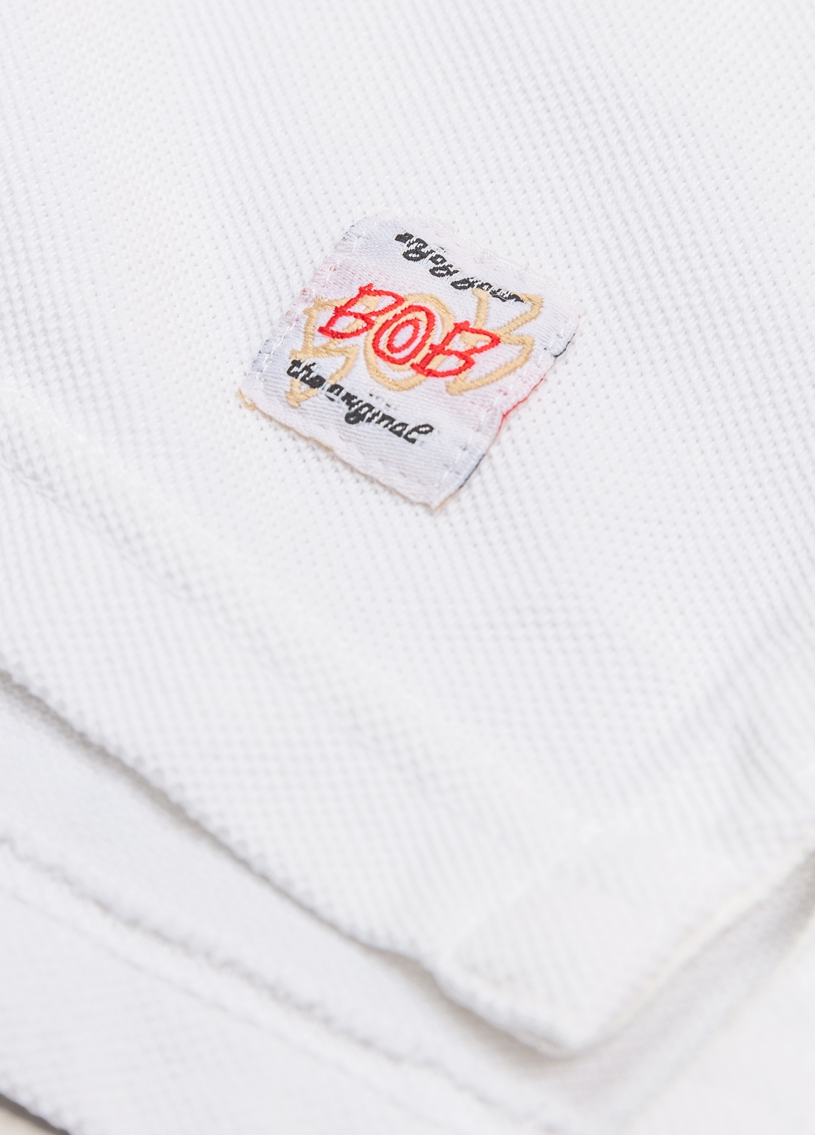 Polo BOB manga corta blanco con dibujo en espalda - Ítem13