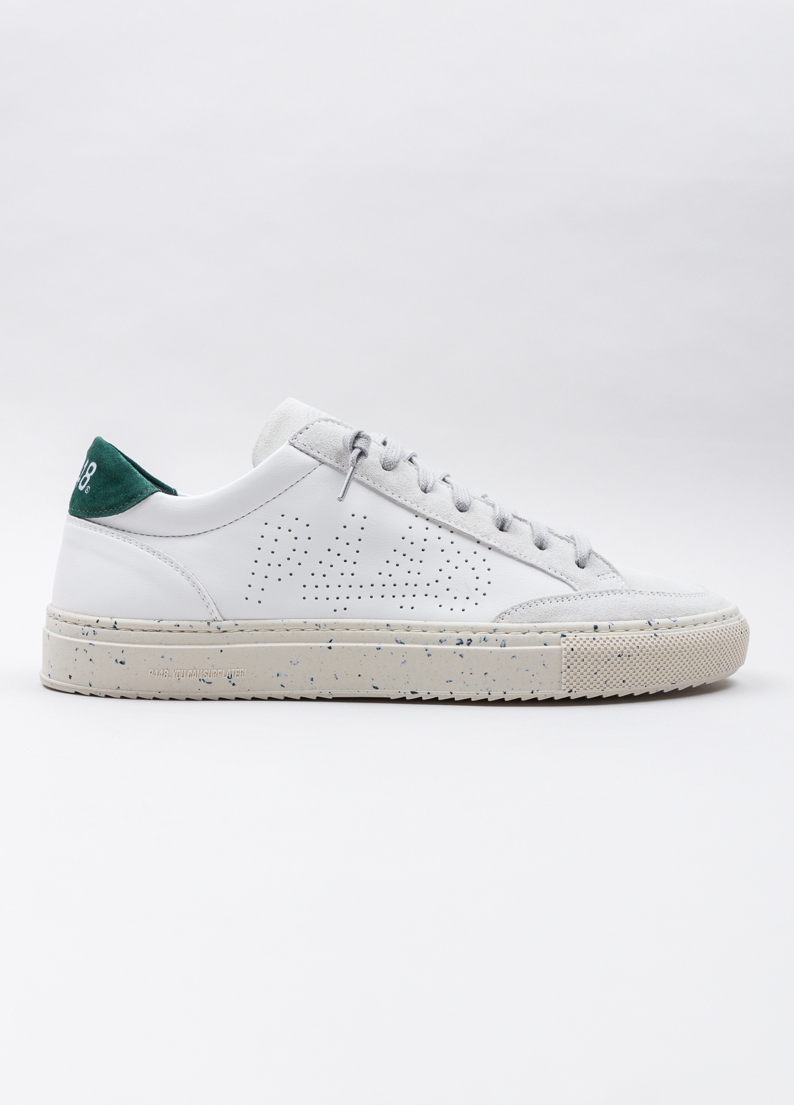 Sneaker P448 blanca y verde - Ítem4