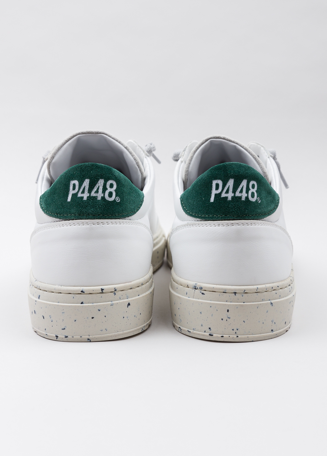 Sneaker P448 blanca y verde - Ítem2