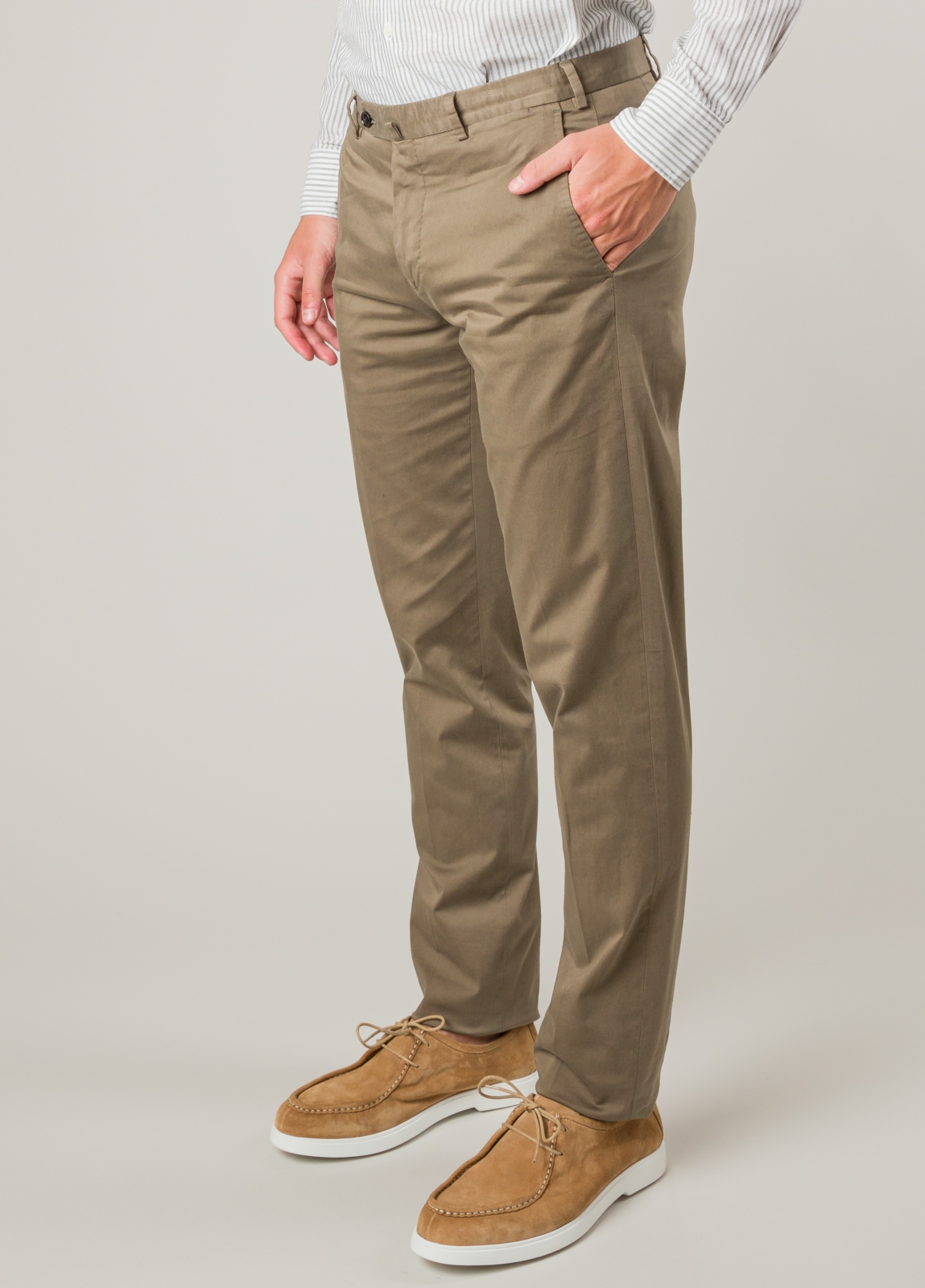 Pantalón sport FUREST COLECCION algodón marrón - Ítem1