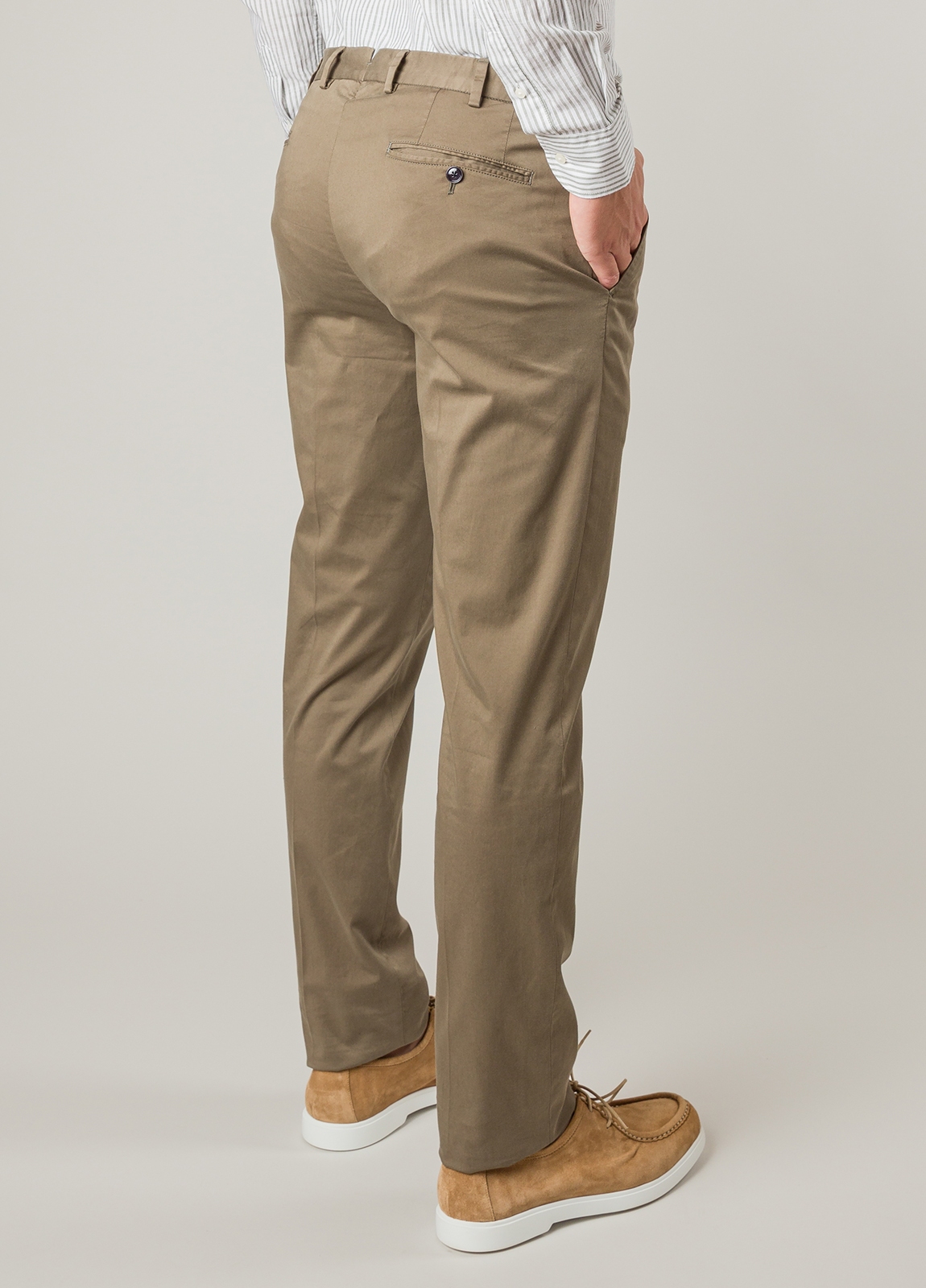 Pantalón sport FUREST COLECCION algodón marrón - Ítem3