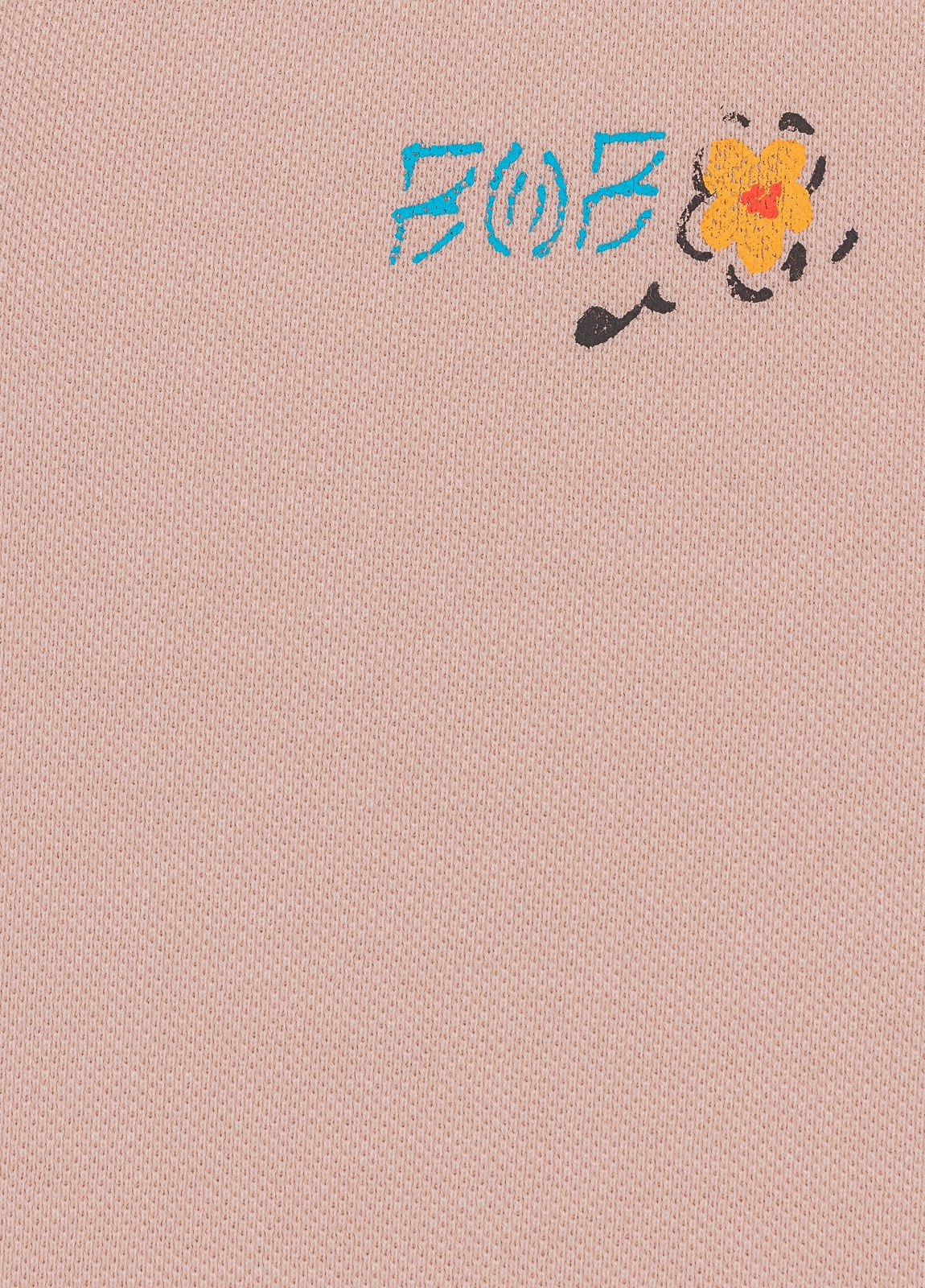 Polo BOB manga corta rosa con dibujo en cuello - Ítem10