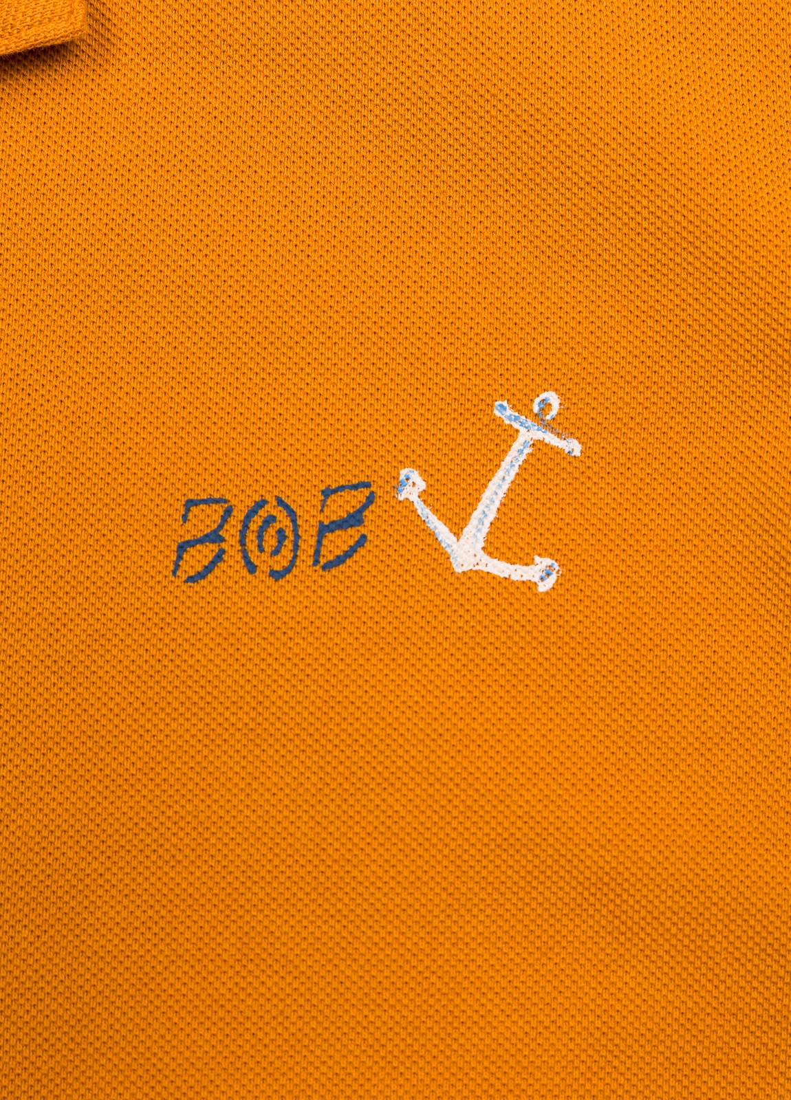 Polo BOB manga corta naranja con dibujo en espalda - Ítem9