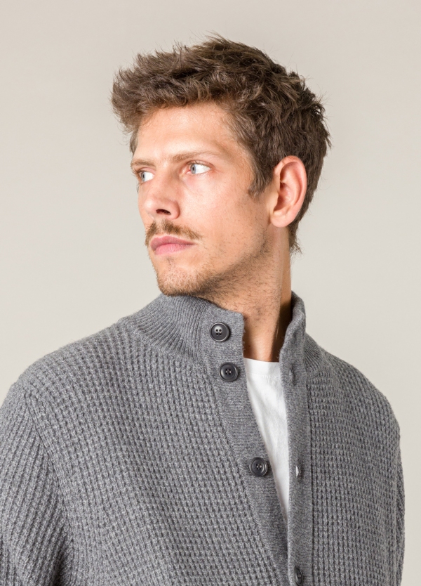 Cardigan WOOL&CO gris