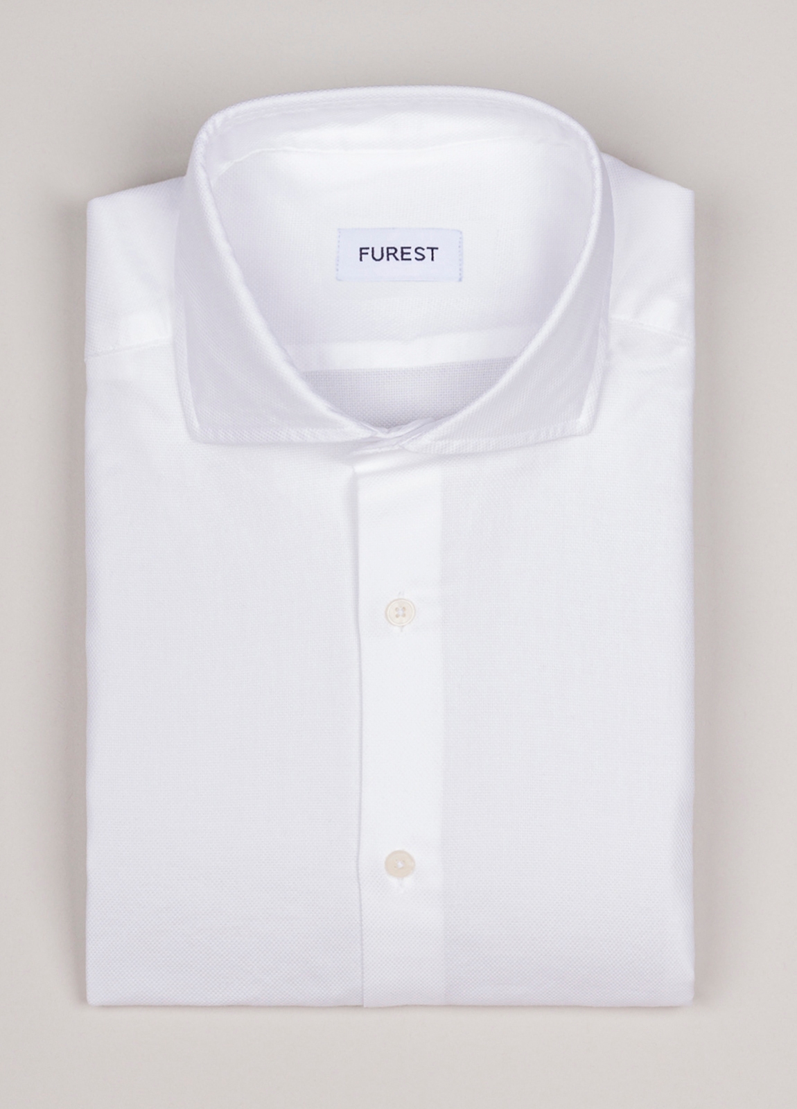 Camisa sport FUREST COLECCION textura blanco - Ítem1