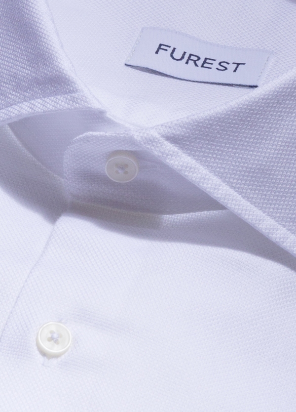 Camisa sport FUREST COLECCION textura blanco