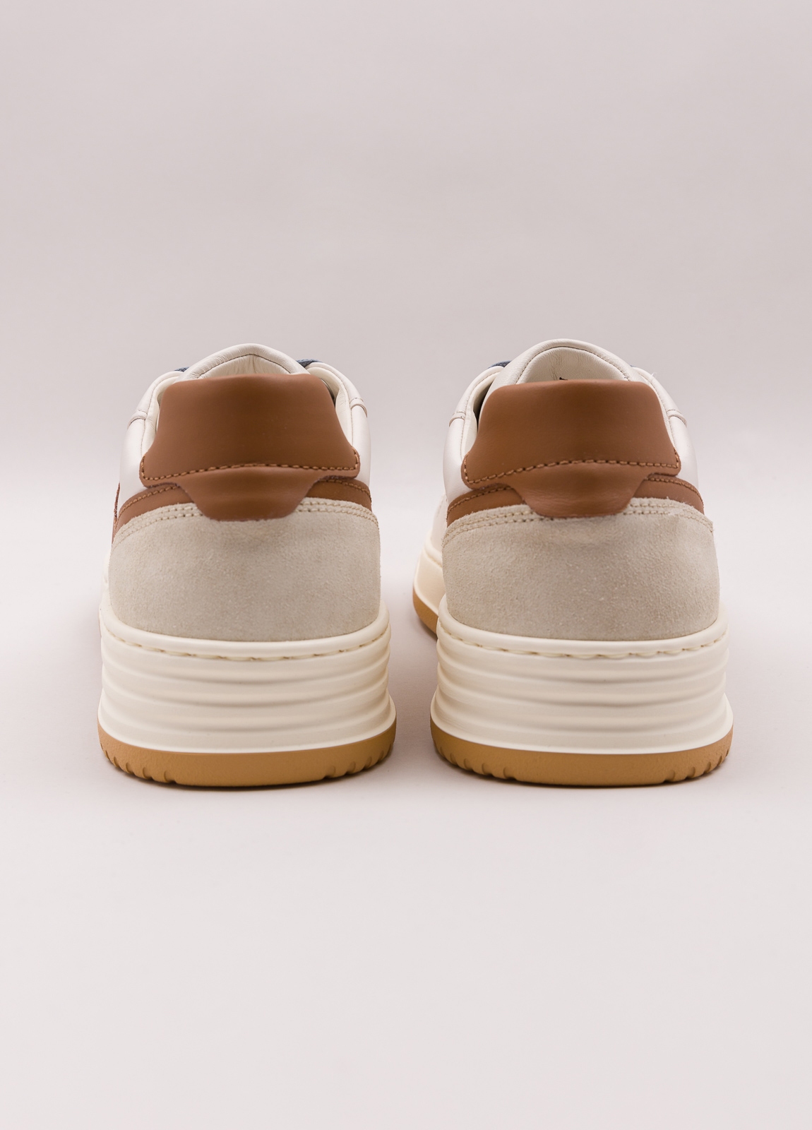Zapatillas deportivas HOGAN color crema, beige y marrón - Ítem2