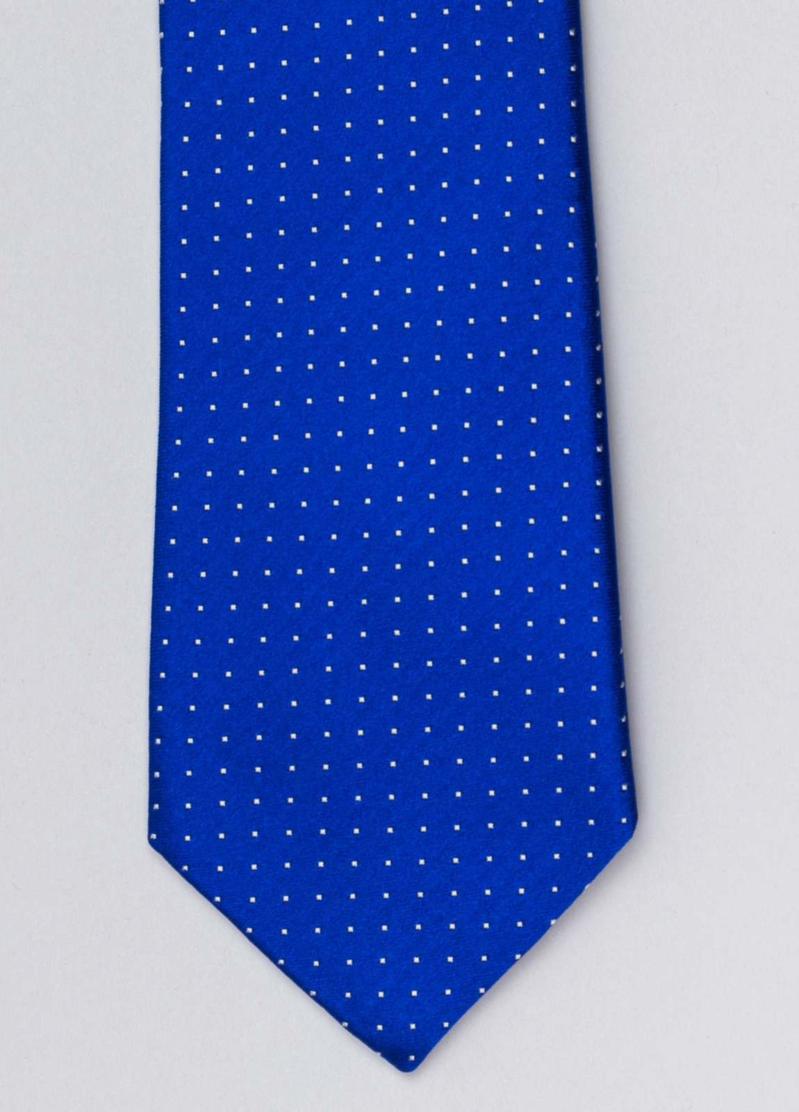 Corbata FUREST COLECCIÓN color azulón con micro topito