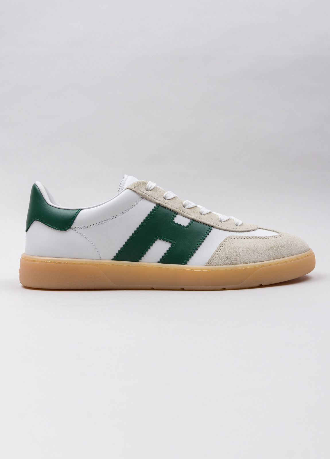 Zapatillas deportivas HOGAN color blanco, beige y verde - Ítem3