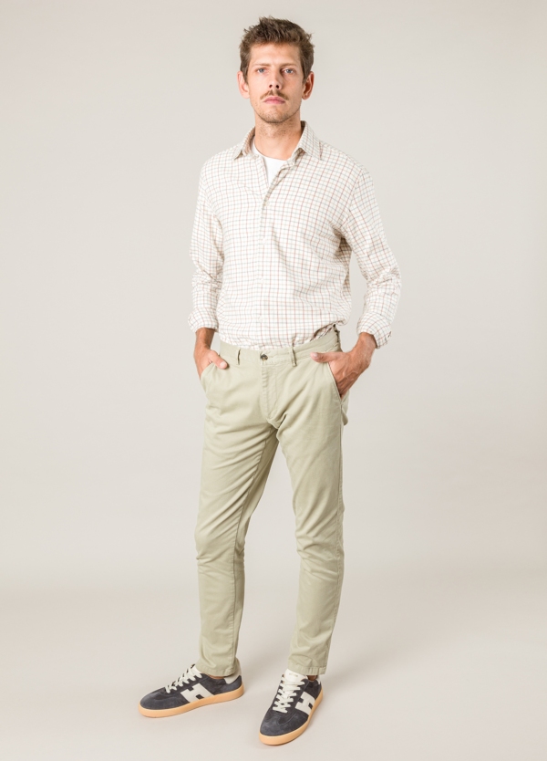 Pantalón chino FUREST COLECCION beige