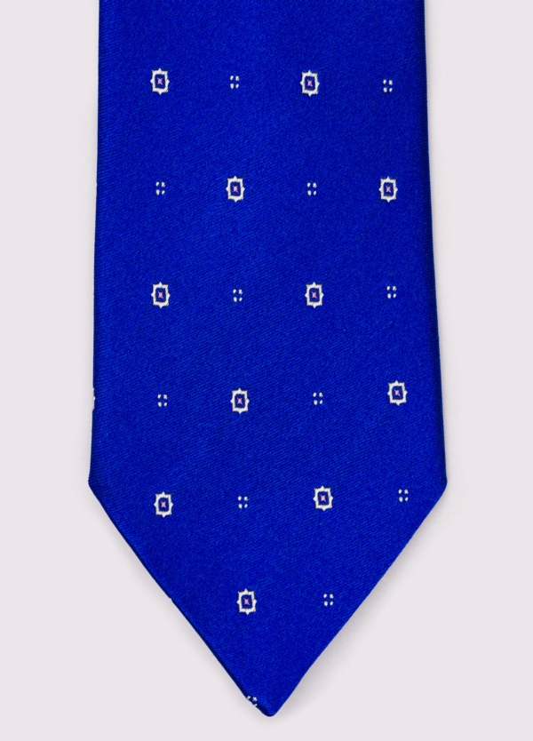 Corbata FUREST COLECCIÓN color azulón con dibujo
