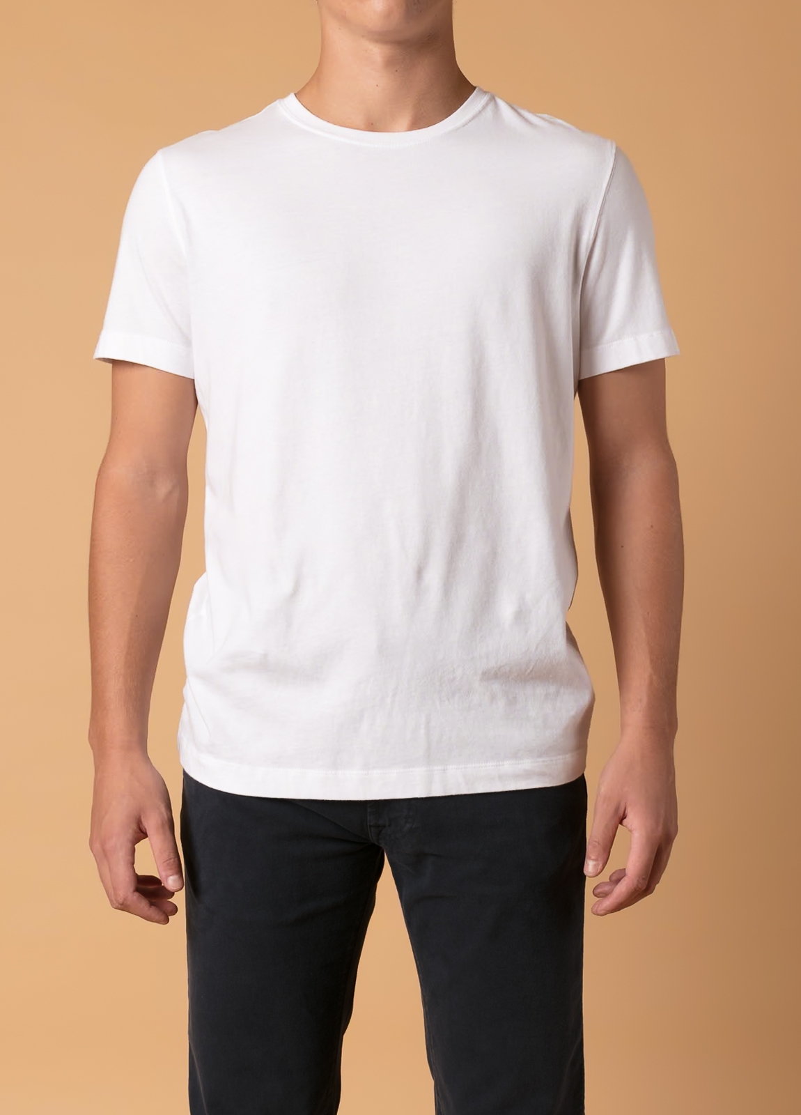Camiseta básica manga corta FUREST COLECCIÓN blanco