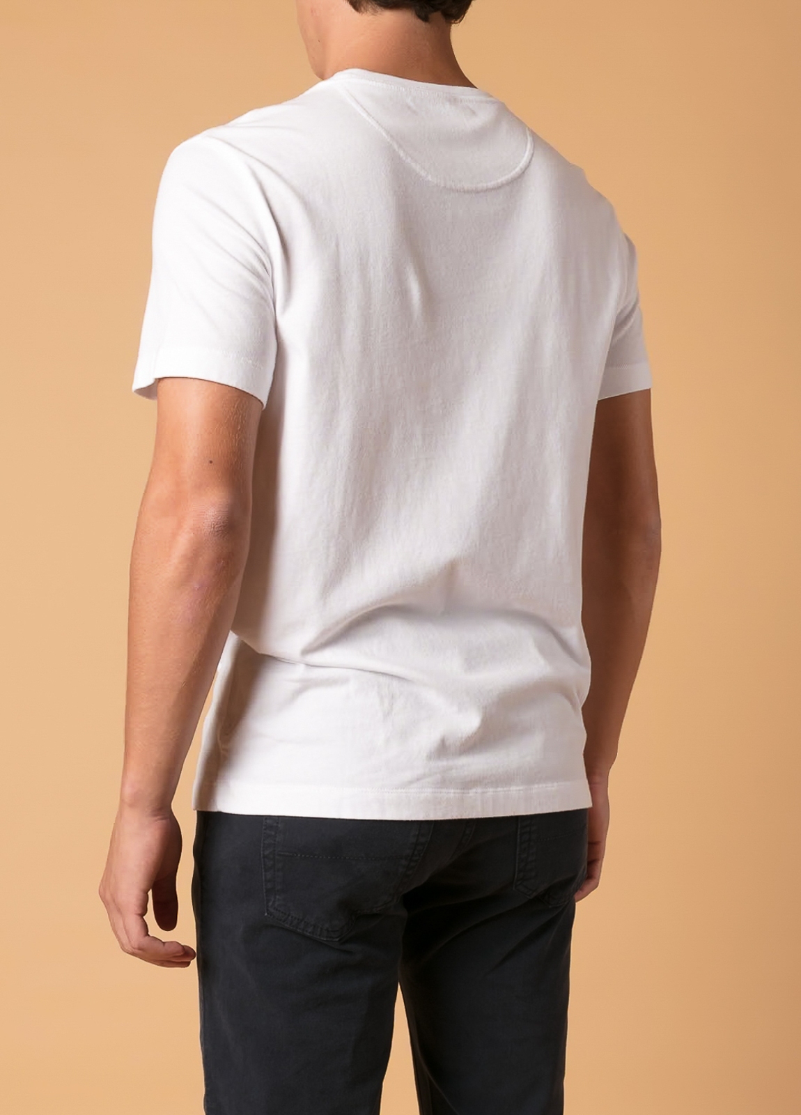 Camiseta básica manga corta FUREST COLECCIÓN blanco - Ítem3