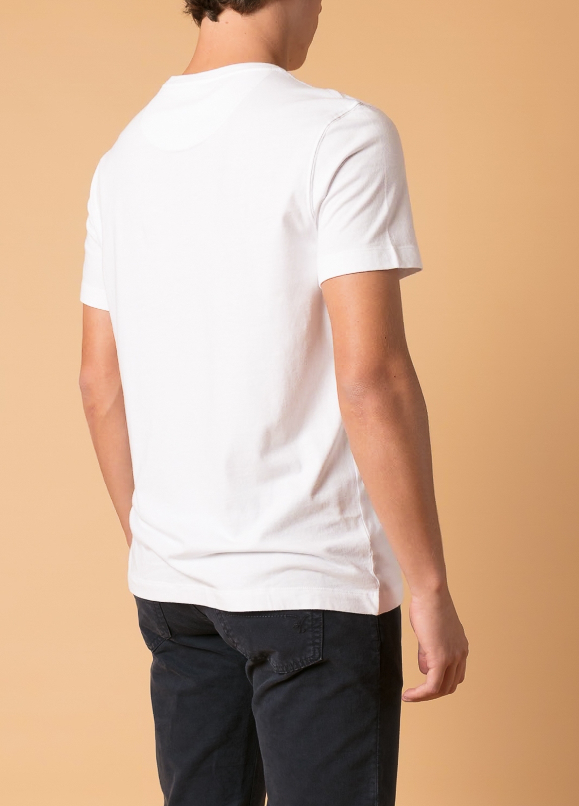 Camiseta básica manga corta FUREST COLECCIÓN blanco - Ítem4