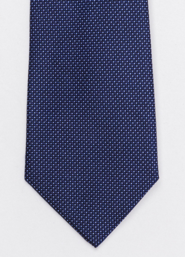 Corbata FUREST COLECCIÓN color marino con micro topito