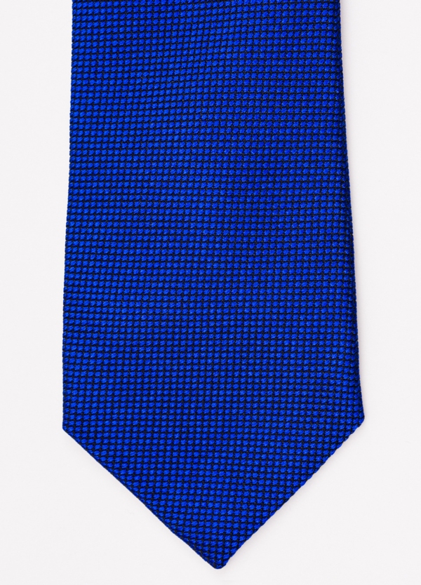 Corbata FUREST COLECCIÓN color azul tinta textura