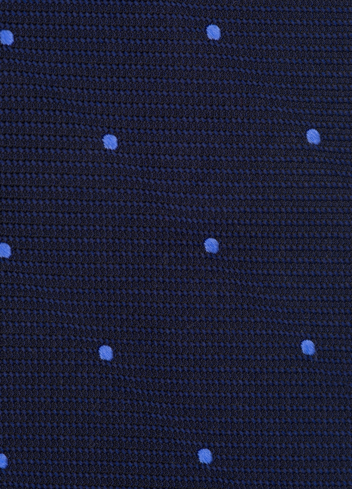 Corbata FUREST COLECCIÓN color marino con topito azul. - Ítem2
