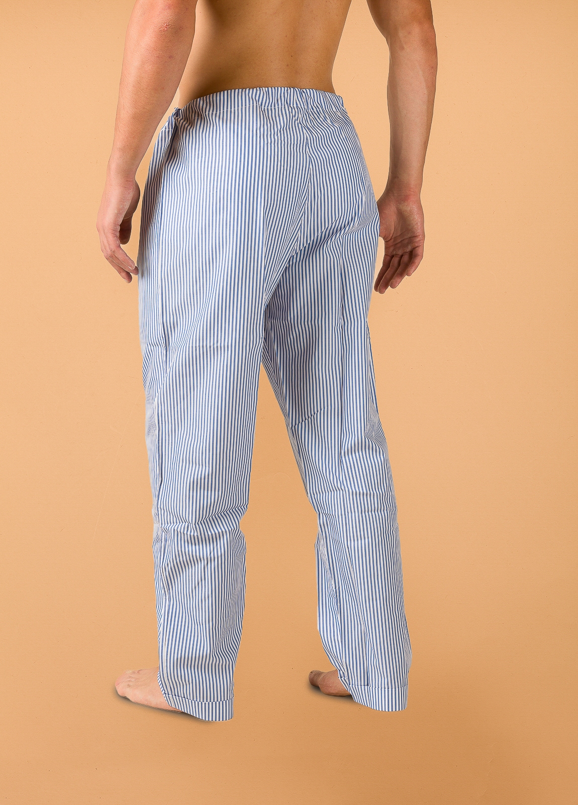 Pantalón largo de Pijama FUREST COLECCIÓN rayas azul con funda incluida - Ítem2