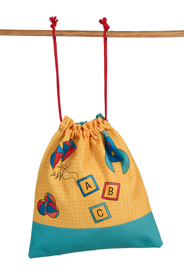 Bolsa merienda cometa cohete