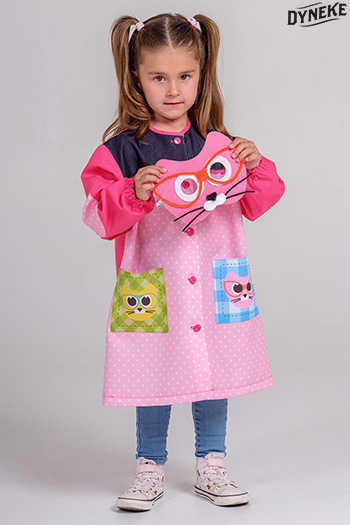 Bata infantil gatos 3D