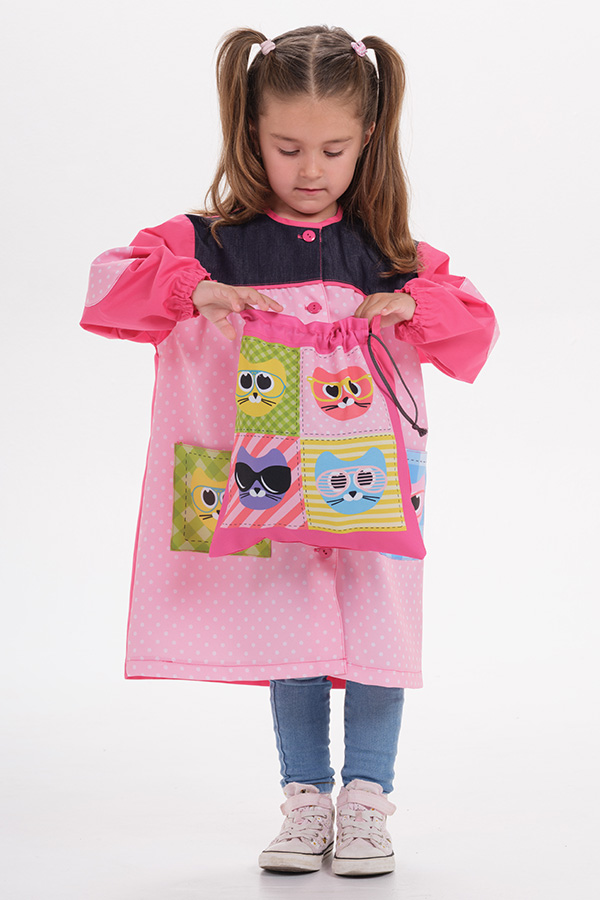 Bata infantil gatos 3D 1