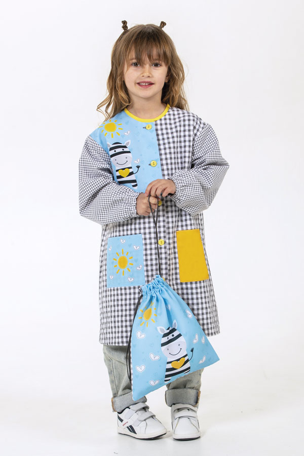 Bata infantil cebra 1