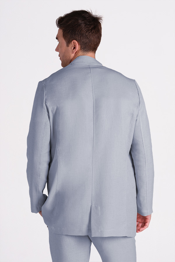 Chaqueta levita hombre celeste 1