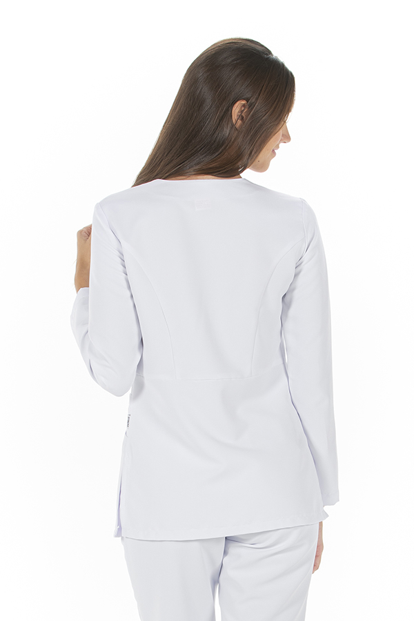 Chaqueta mujer microfibra blanca m/l 1