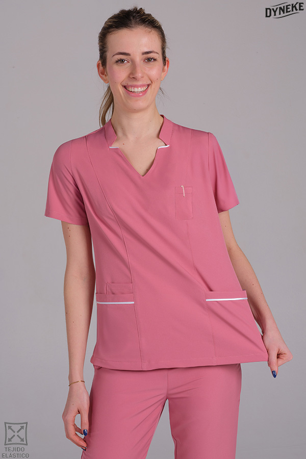 Casaca elástica chica rosa